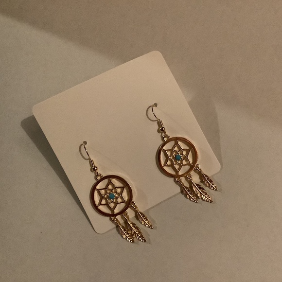 Dream catcher earrings - Picture 2 of 3